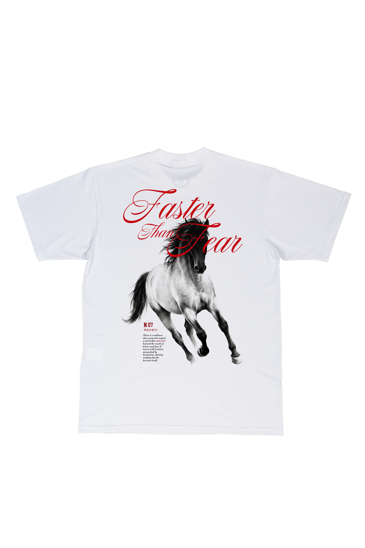 Camiseta Fast Than Fear