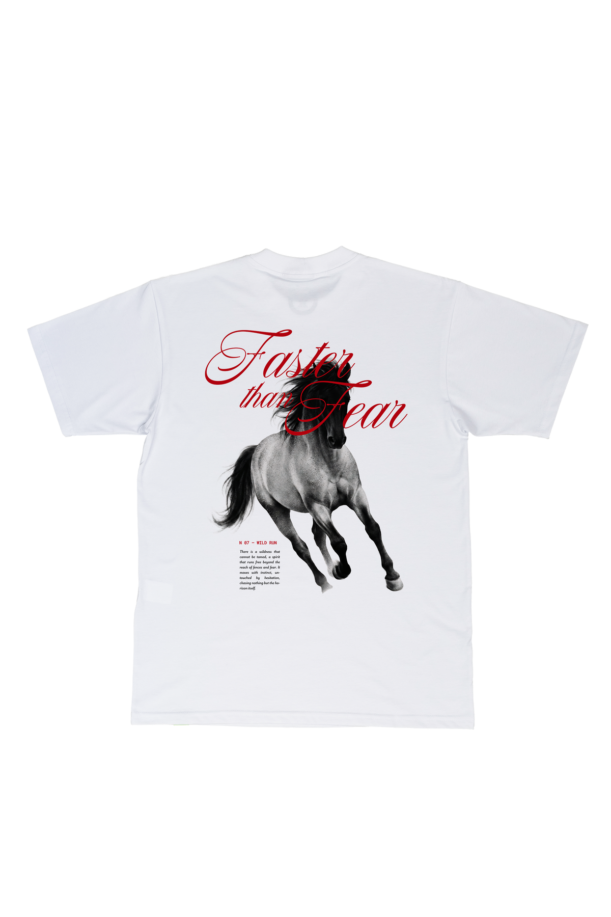 Camiseta Faster Than Fear