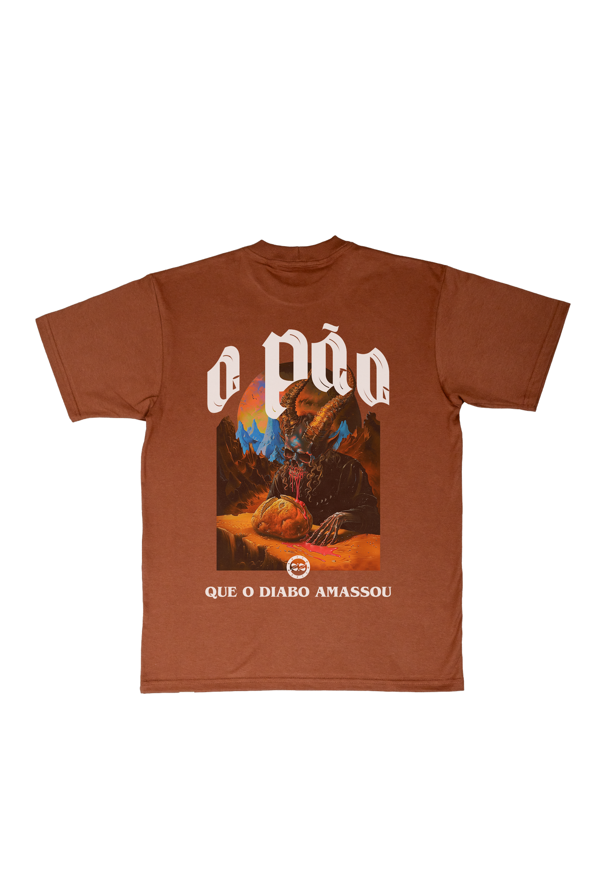 Camiseta O pão que o diabo amassou