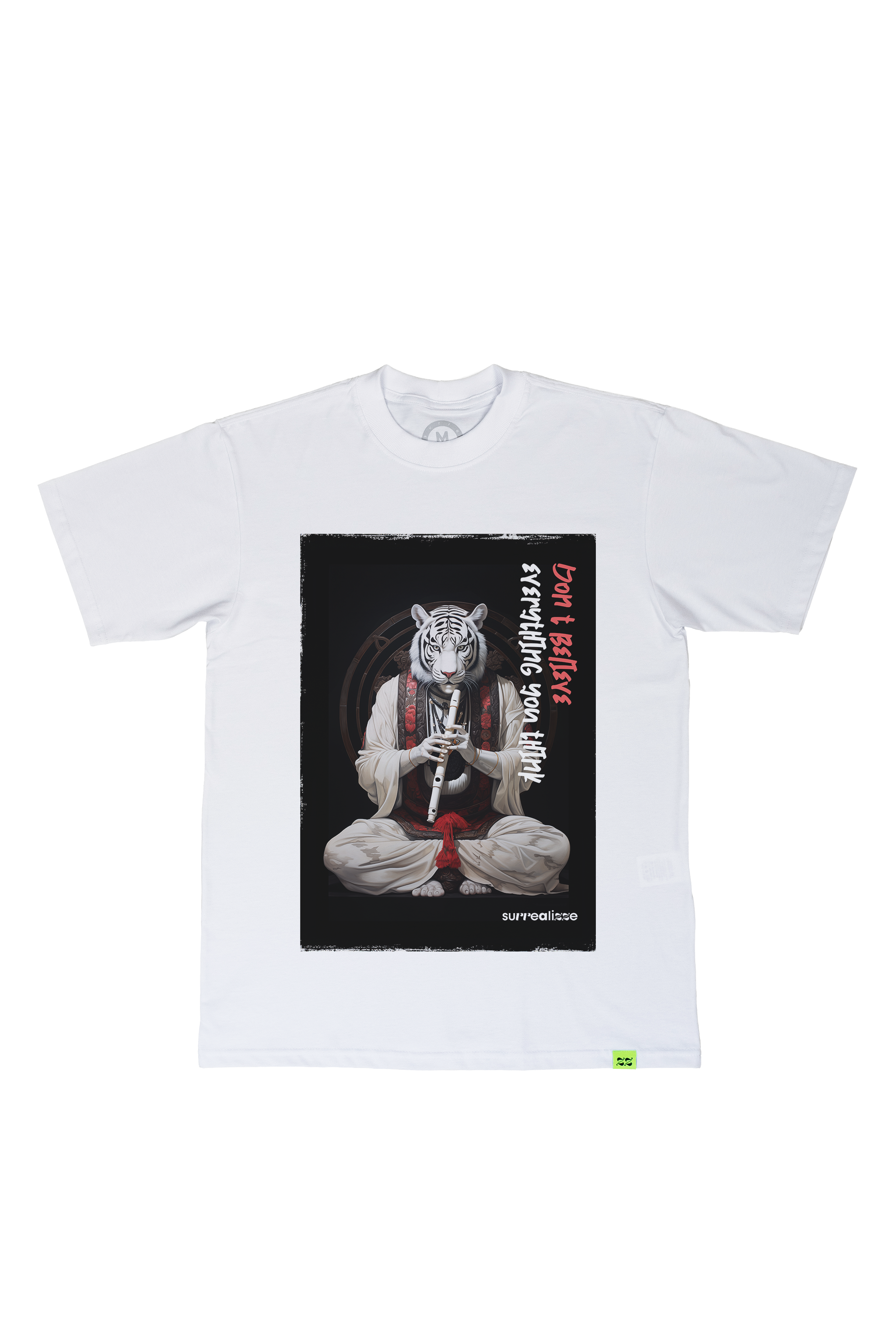 Camiseta Tigre Branco
