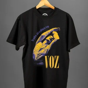 Camiseta No palco, até o silêncio tem voz (Teatro)