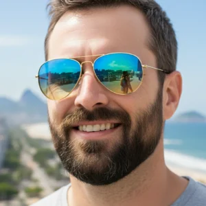 Óculos de Sol Aviator Céu