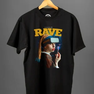 Camiseta A Menina da Rave