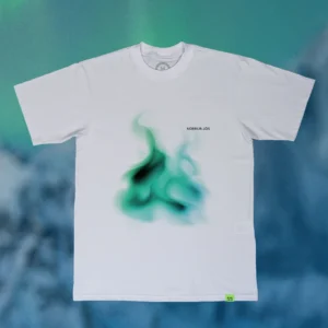 Camiseta Norðurljós Aurora Boreal